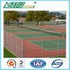 Red Acrylic Paint Sports Surfacing For Badminton / Tennis / Volleyball Court