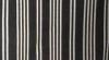 62&quot; / 63&quot; Black And White Striped Upholstery Fabric / Ponte Roma Knit Fabric