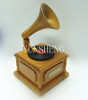 High Quality Wholesale Handmade Wooden Phonograph Music Box Birthday Gift Christmas Gift Chirldren Gift