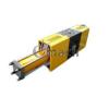 plastic recycling extruder with Single pillar type double working station screen changer