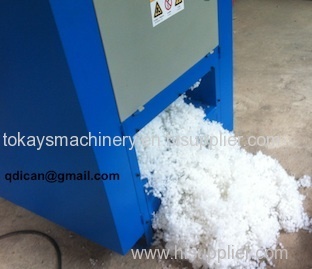 Polyester ball fiber machine