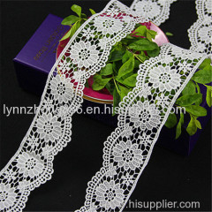 fancy embroidery decorative bridal lace trim
