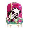 6 Wheels Printing Hard Plastic Kids Trolley Case for Children School / Travel