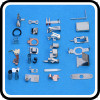 custom precision electrical cable stamping terminals