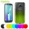 Personalised Soft plastic Samsung Galaxy S6 Edge case cover with multi colors