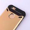 Mobile phone slim protective case for iphone 6 6 plus with detachable colorful metal Armour