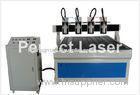 High Accuracy 4 Heads CNC Router Machine for MDF / Acylic / Stone / Marble