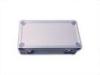 Logo Print Velvet Interior Aluminium Storage Case for Precise Instrument