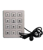 Door opener vandalproof ip65 stainless steel keyboard 12 key keypad