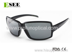 RECTANGULAR Big Eye Fashionable Black Sunglasses