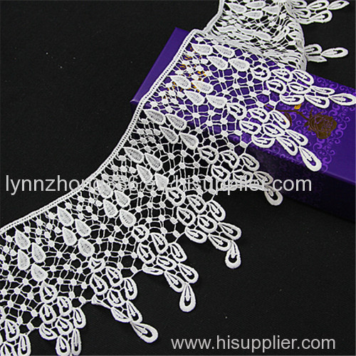 2016 fashion indian lace trim & trimming & lace trim for dress