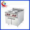 900 series Cooking Equipment Stainless Steel Industrial 4 Burner Electric Cooker with Cabinet