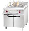 Industrial Chinese Cooking Equipment / gas pasta cooker with cabinet 18KW