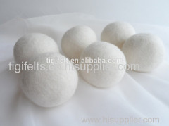 7.5cm wool felt laundry dryer balls