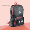 Roller skating Backpack With Built In Speakers Black with red edge LH03