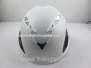 White Safety Helmet With Chin Strap / Custom Construction Safety Hard Hats