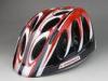 Safest Mtn Bike LED Light Helmet White Protective 19 Areodynamic Vent Holes
