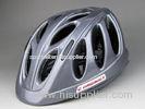 Cycling Safety Bicycle Helmets With Lights / Night Silver Bicycle Helmet