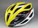 Yellow Downhill Mountain Biking Helmets Safe 20 airflow vent holes