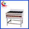 Stainless steel High pressure gas burner / gas cooker 6 burner