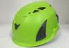 Custom Construction Safety Helmets Green 265 G Shock Absorption Anti Pressure