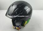 Classic Snow Ski Helmets For Women / Safety Head Ski HelmetsBlack 550G