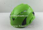 Kids Climbing Helmet Green / 410 Grams Safety Climbing Camp Anti Puncture