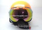 Sports Head Orange Snowboard Helmet Child Silicone 10 Vent Hole For Head Protection
