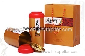 Gift tea sets metal tea package tin sets