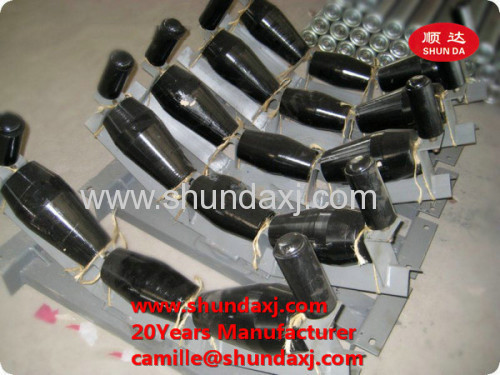 industry conveyor roller, conveyor rubber roller, rubber coated conveyor rollers