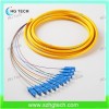 Round Type Singlemode SC Fiber Optic Pigtail