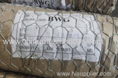 electro-galvanized chicken coop hexagonal wire mesh