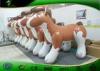 Anti-UV 10 ft Inflatable Toys For Toddlers Outdoor Holiday Inflatables Fat Horses