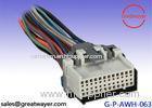 24 way male Automotive Wiring Harness GXL 18# grey car connectors
