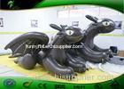 PVC Inflatable Cartoon Characters Giant Black Inflatable Toothless Dragon