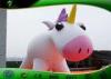 Strong PVC Pink Pig Shaped Inflatable Advertising Balloons With Digital Printing