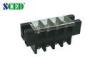 16.0mm Pitch Perforation Through Panel Terminal Block Connector 600V 75A