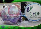 Purple Helium Flying Inflatable Advertising Balloons With Logo Printing