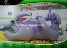 Inflatable Sea Dragon / Animal Toys Inflatable Laying Purple Dragon with 0.4mm PVC