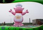Eco - Friendly Large Advertising Inflatable Pig Balloon For Exhibition