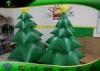 Outdoor Inflatable Holiday Decorations 1.8mH Green Inflatable Christmas Tree