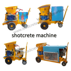 dry mix gunite machine