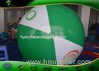 Outdoor Inflatable Advertising Products Green Large Helium Balloons For Party