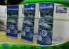 Commercial Show Outdoor Flag Banners 0.85*2m Roll Up Banners Display Stand