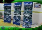 Commercial Show Outdoor Flag Banners 0.85*2m Roll Up Banners Display Stand