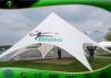 Durable Garden Sing Pole Logo Printed Star Shade Tent for Exhibition