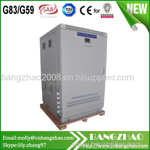 100kw off grid sine wave inverter with high power system