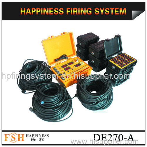 Waterproof case 270 channels fireworks firing system sequential fire fireworks firing system fireworks machine