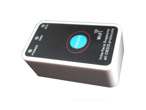 Super mini ELM327 WiFi OBD-II OBD Can Code reader with Switch work for PC notebook iPhone iPod touch iPad