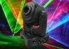 1.8 W Halogen Bulbs Animated Moving Head Laser Light 2000mW Black 25kpss ILDA 90Ra